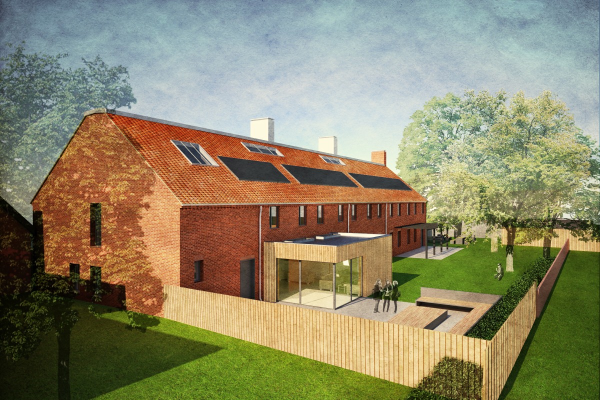 LSI_Architects_Gresham's_Oakeley_Boarding_House_Approach