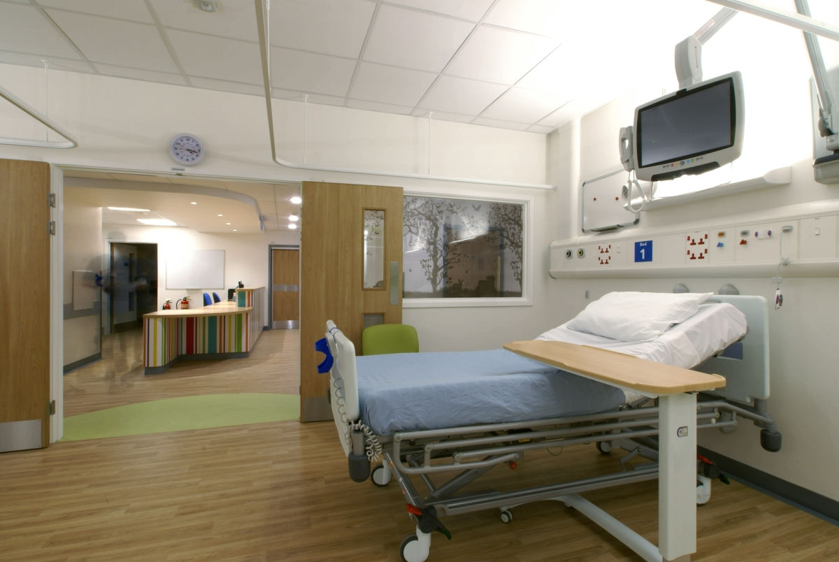 Refurbished Addenbrooke's Hospital F3 Ward