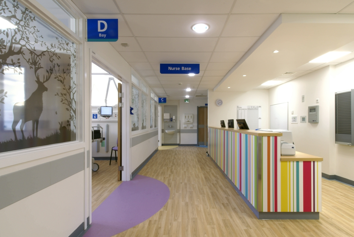Refurbished Addenbrooke's Hospital F3 Ward