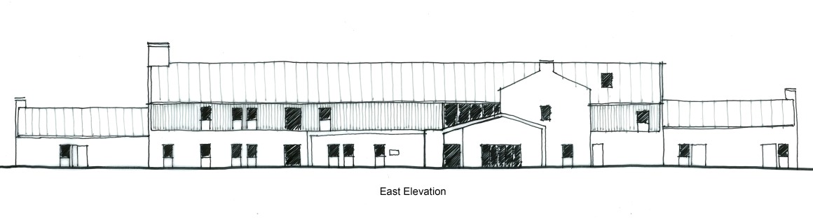 LSI Architects New Fair Havens Hospice Southend Proposals Sketch East Elevation