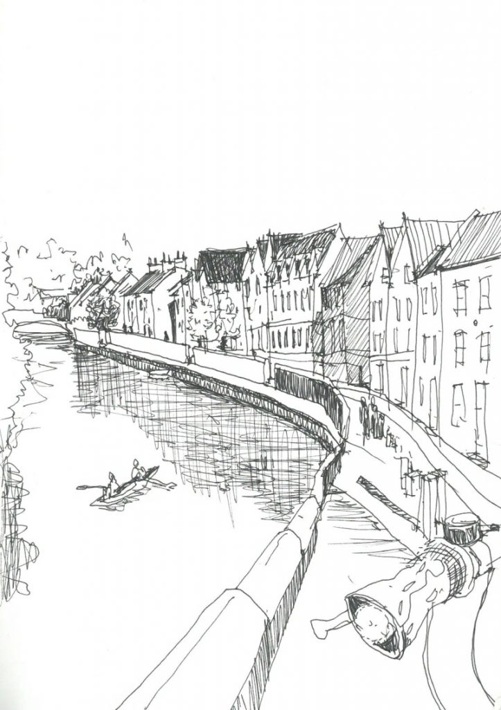Ana Rute Costa Sketch Norwich River Wensum