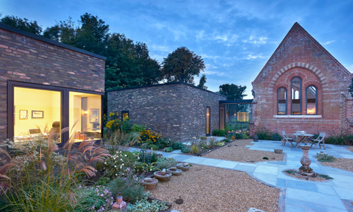 Thursford Castle Residential Architecture Courtyard