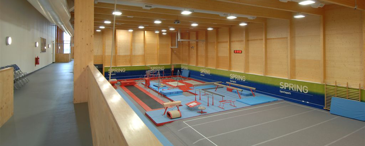 LSI Architects UEA Sportspark Olympic Standard Gymnastics Facility