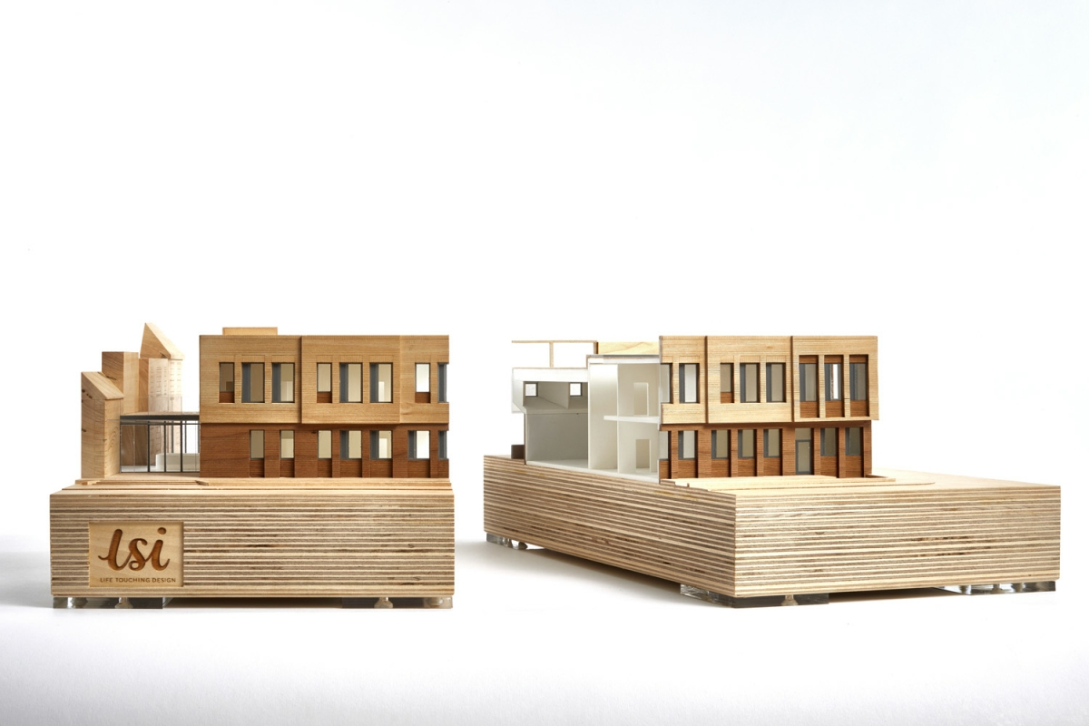 Bridge Academy Architectural Model by LSI Architects