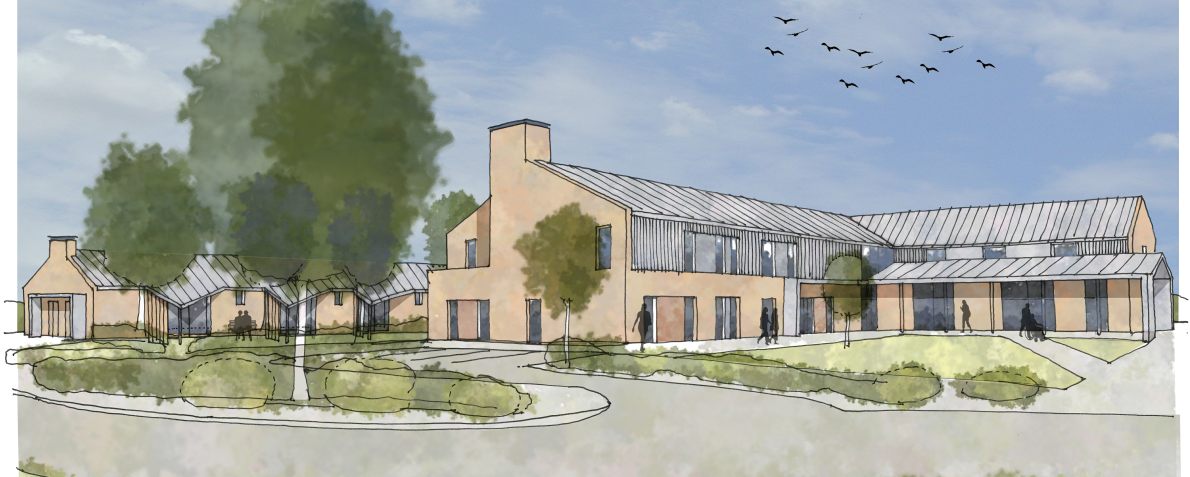 LSI Architects New Fair Havens Hospice Southend Proposals Sketch Visual