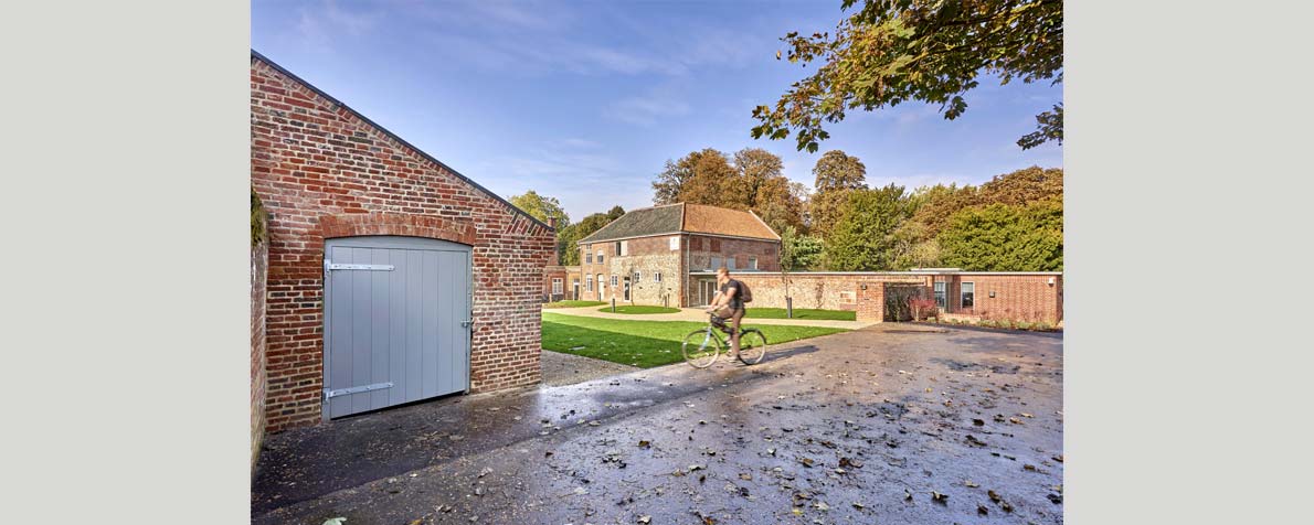 LSI Architects Earlham Hall Courtyard