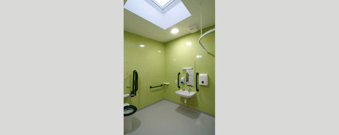 Beccles Health Campus Dementia Friendly Intermediate Care Centre Bathroom