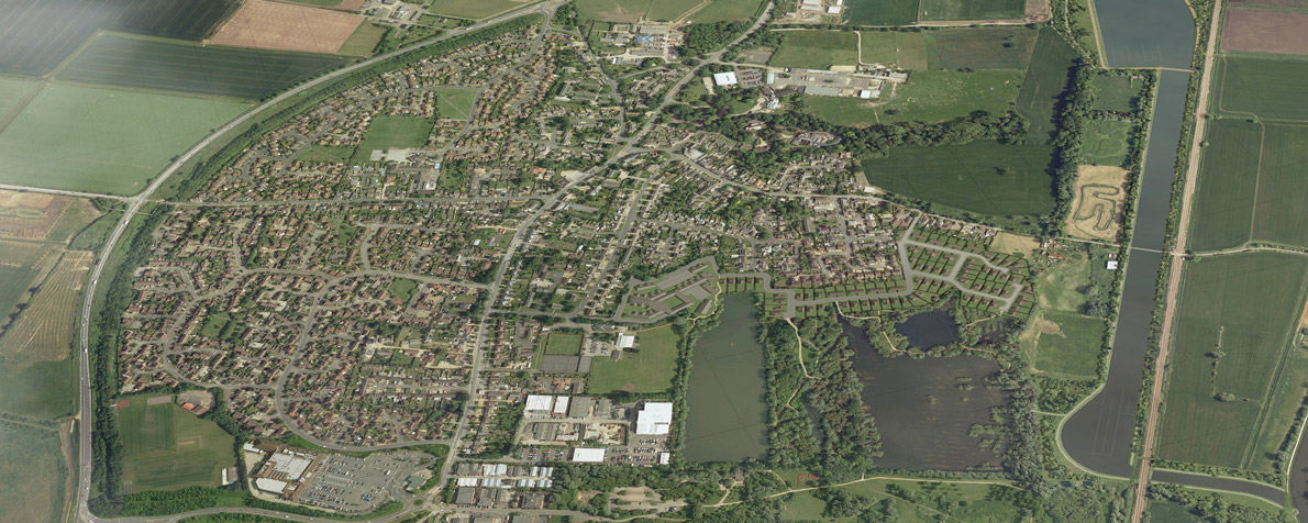 LSI Architects Cambridge Sports Lakes Aerial Visual