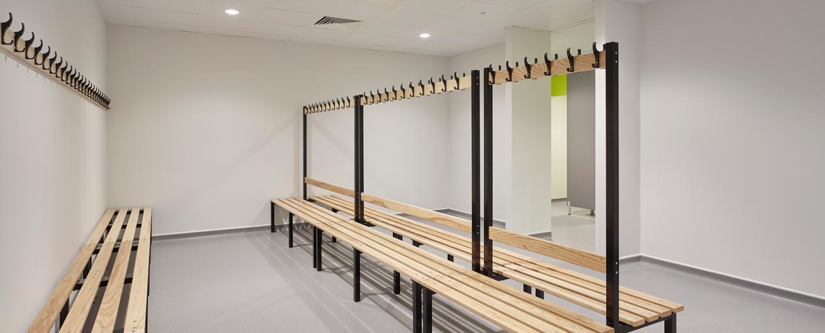 Inspiration Sports Centre Sports Hall Changing Room