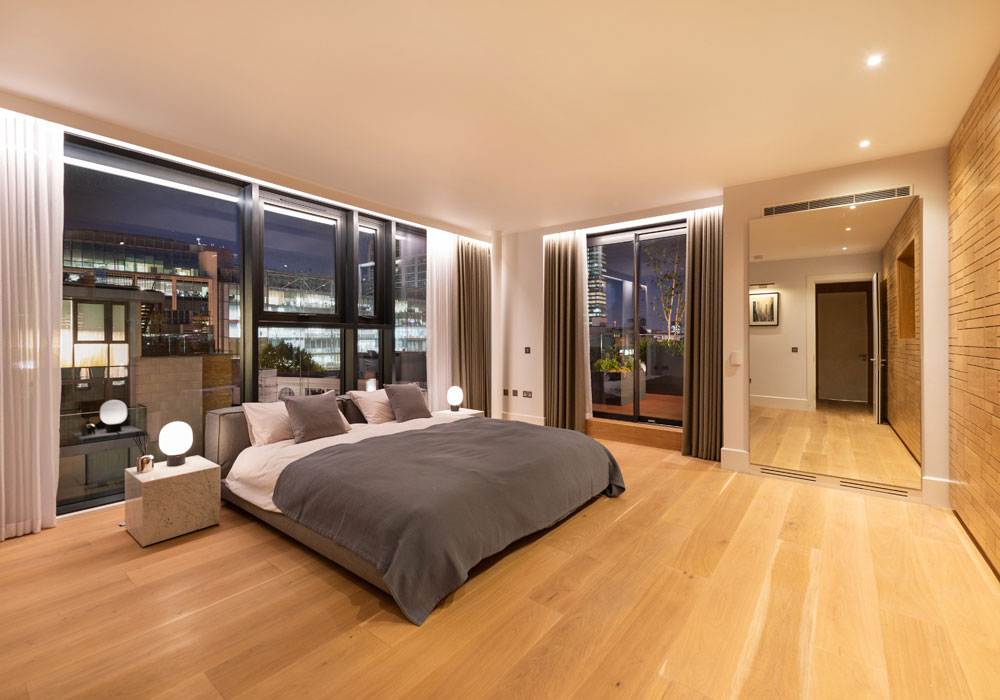 Fitzrovia Apartments Penthouse Bedroom