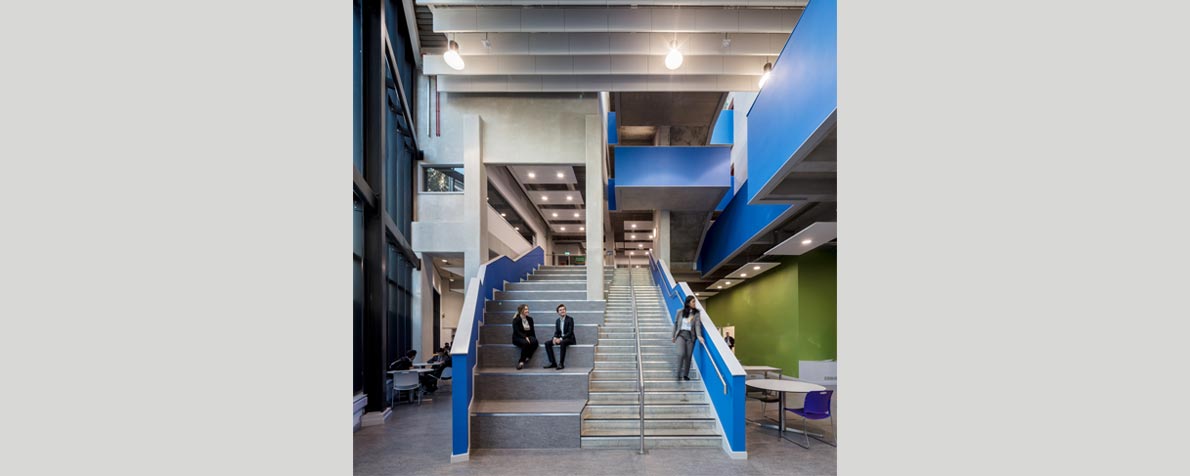 Sir Simon Milton Westminster UTC delivered by LSI Architects - Entrance