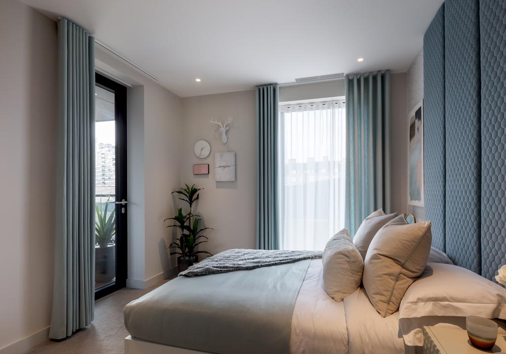 Ebury Place Development for Taylor Wimpey Central London bed room