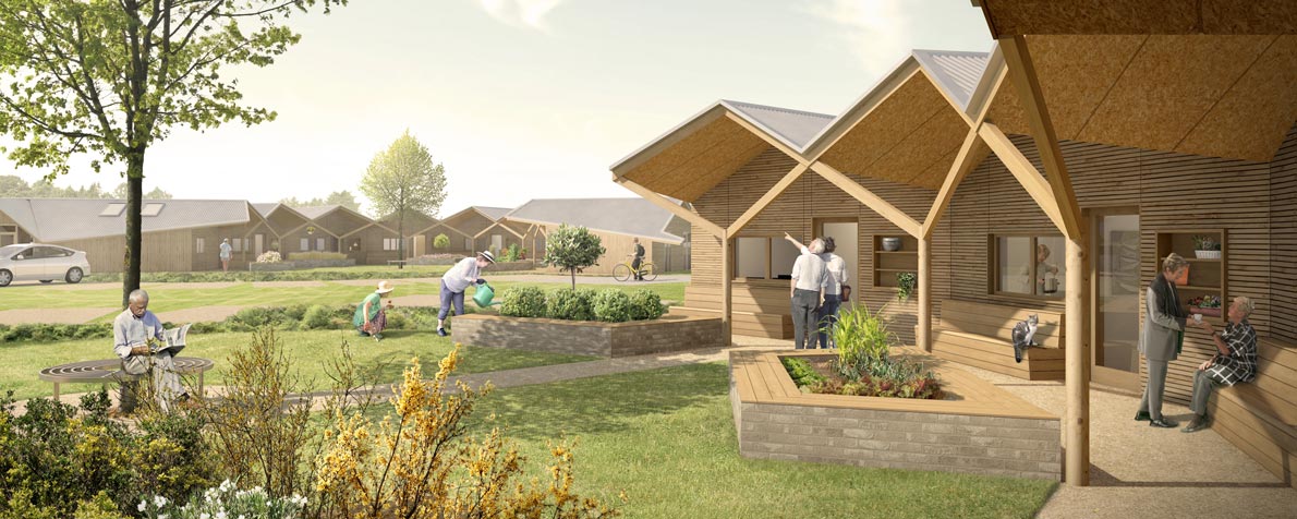 Clover Meadow Retirement Community Concept Visualisation