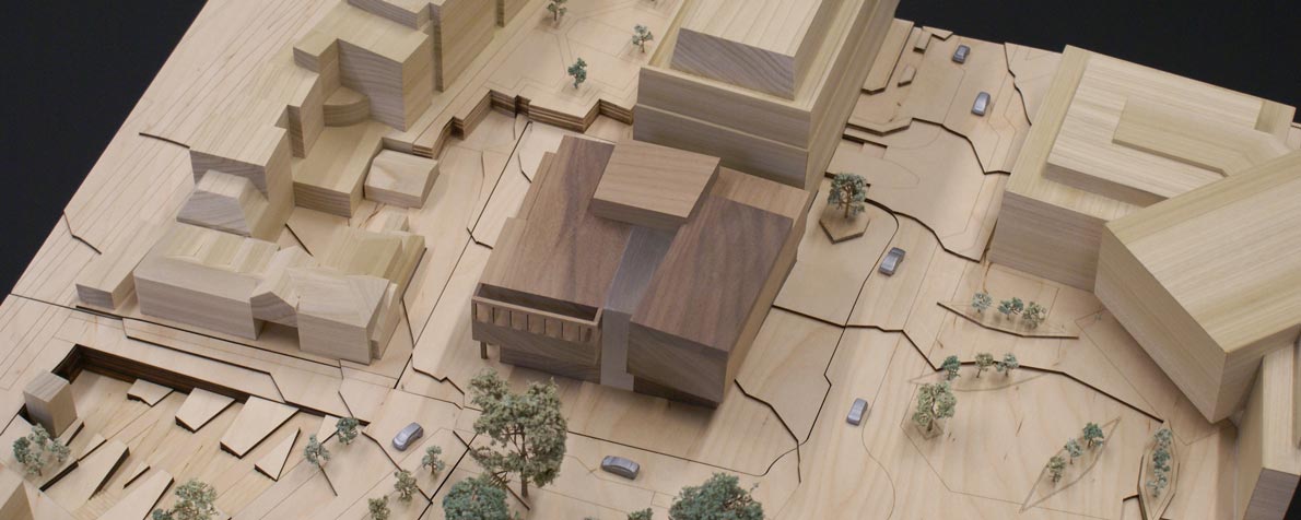 Thurrock Civic Office Proposals architectural model