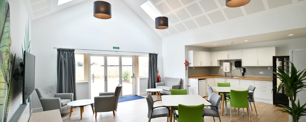 Break out space at New Fair Havens Hospice in Southend