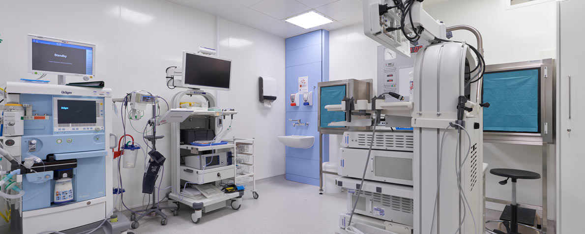 LSI Architects: The endoscopy department at Parkside Hospital