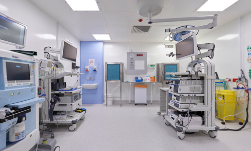 LSI Architects: The endoscopy department at Parkside Hospital