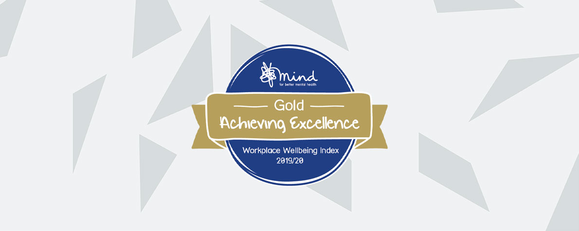 Workplace Wellbeing Index 2019/2020 Gold Accreditation