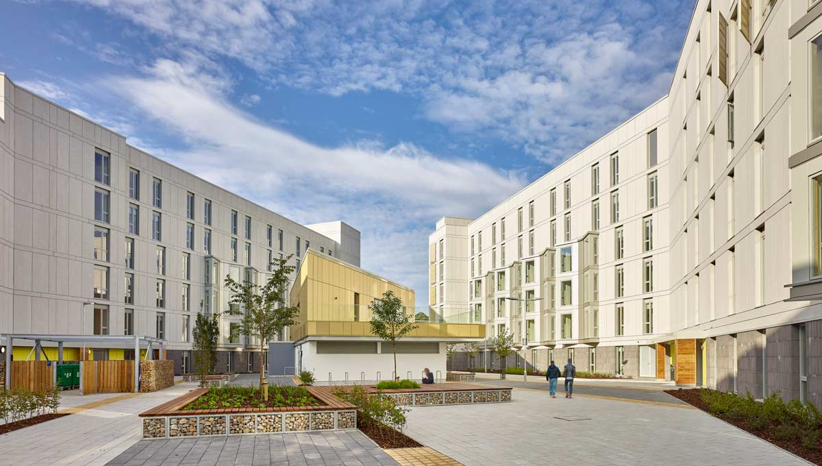 Hickling House and Barton House Student Accommodation Buildings at UEA