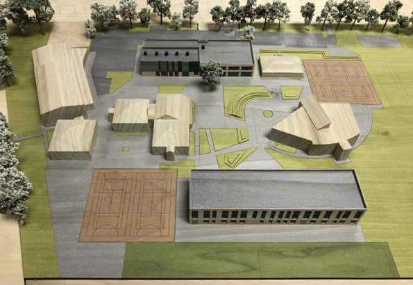 LSI-Architects-Langley-Grammar-School-Model